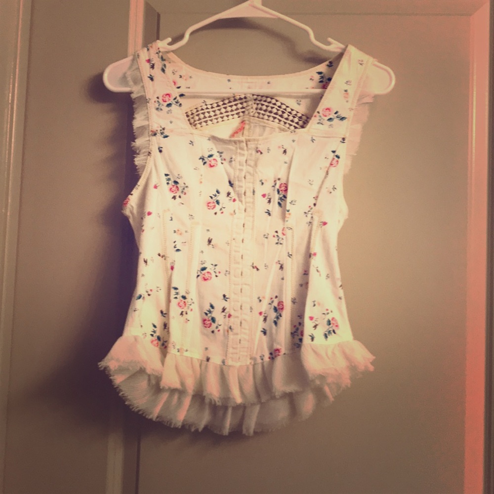 Free People corset top